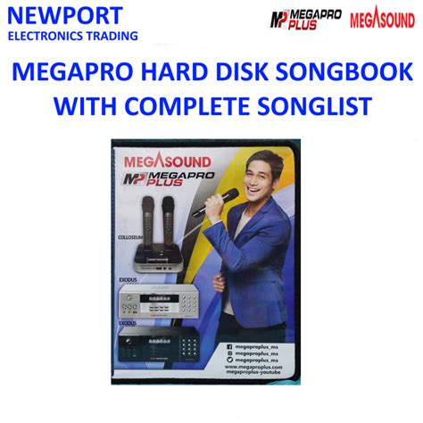 mega sound songbook list|Megapro Plus Megasound Hard Disk Songbook, Song Lists .